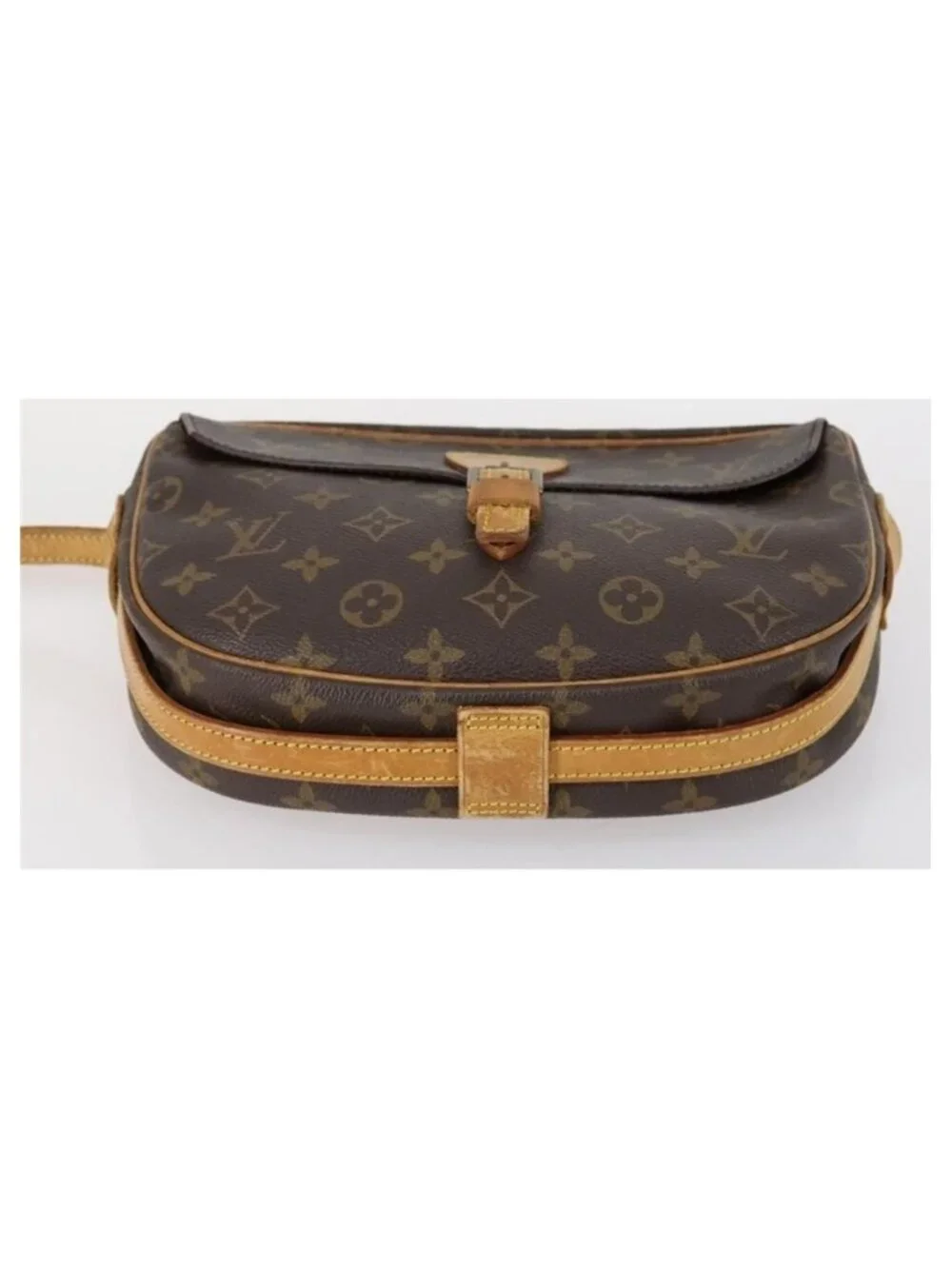 Authentic LOUIS VUITTON Monogram Jeune Fille MM Shoulder Bag M51226 LV